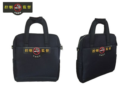 深圳市控煙監督員手提包正面展示