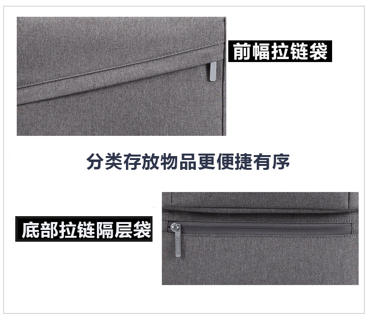 多功能休閑商務雙肩背包定制